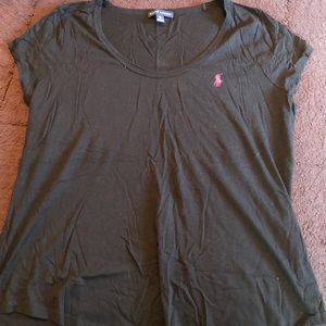 Black juniors Ralph Lauren T-shirt